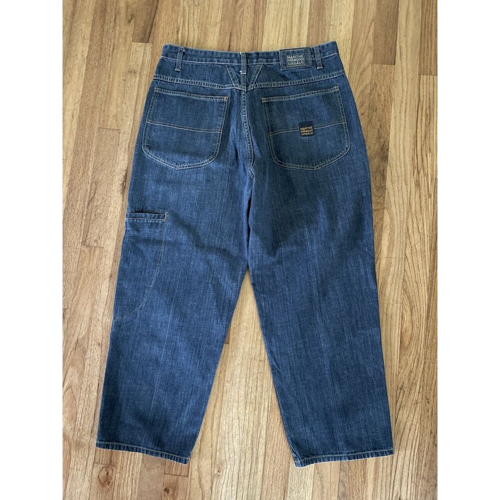 Vintage Y2K Marithe Francois Girbaud Baggy Tapered Jeans Size 36S
